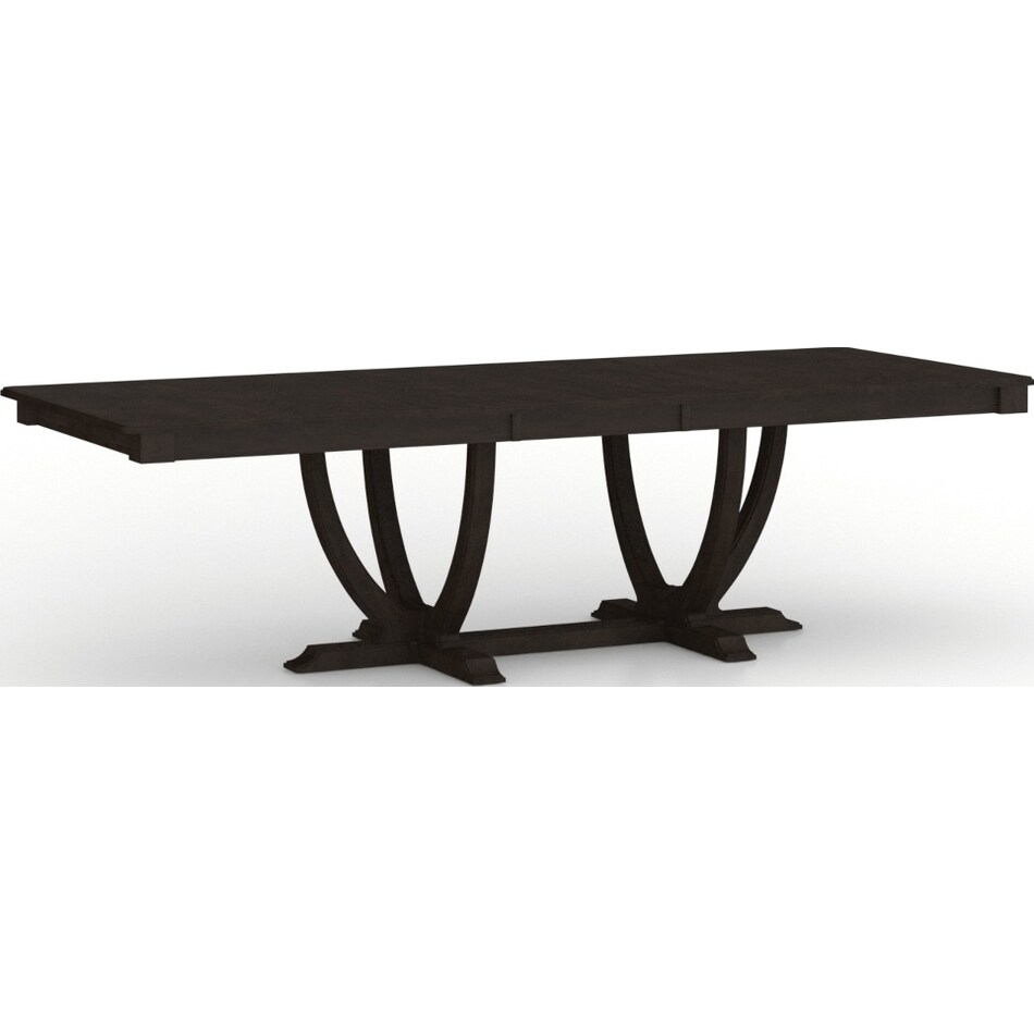 canadel brown inch standard height rectangle pk  