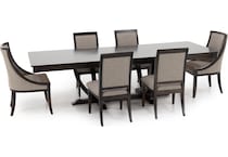 canadel brown inch standard height rectangle pk  
