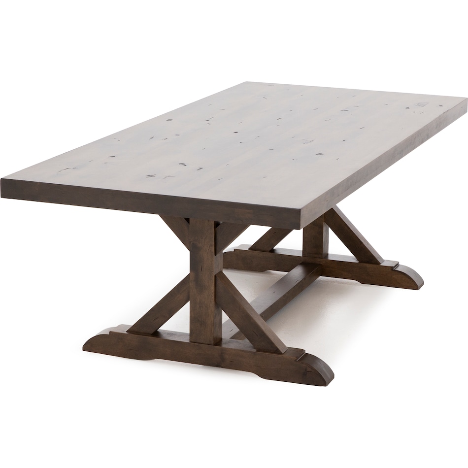 canadel brown inch standard height rectangle pkg  