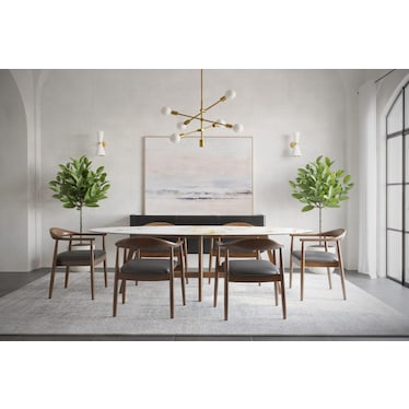Canadel Downtown 84" Oval Dining Table