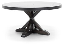 canadel brown inch standard height round oval pkg  