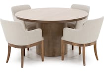 canadel brown inch standard height round oval pkg  