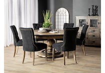 canadel brown inch standard height round oval lifestyle image p  