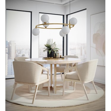 Canadel Modern 54" Round Dining Table