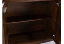 canadel brown buffet server sideboard   