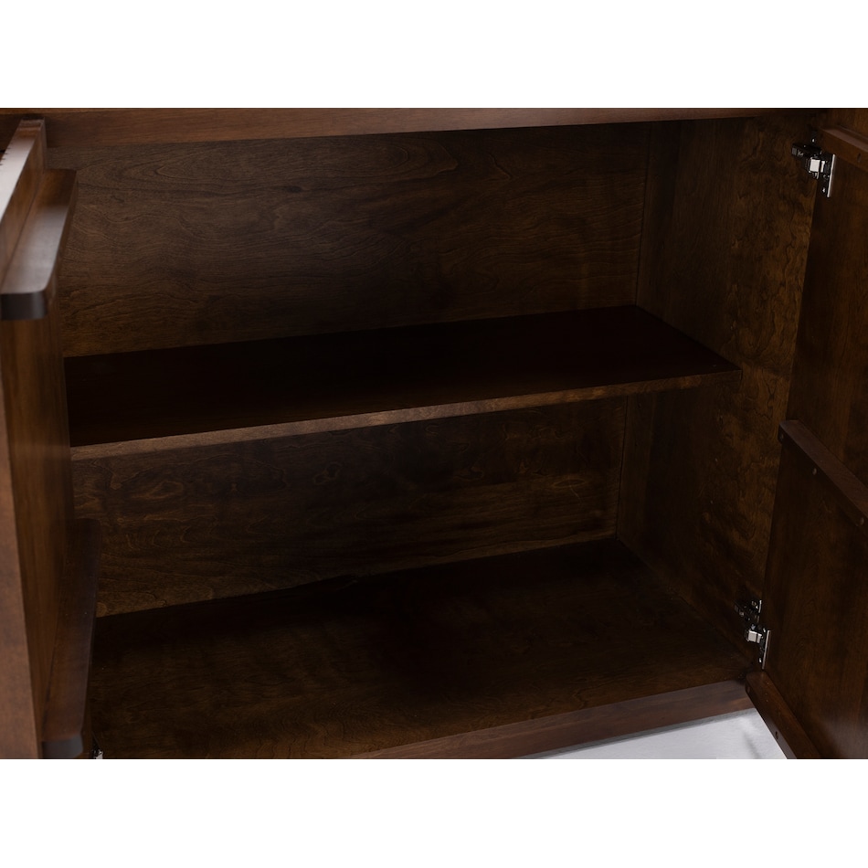 canadel brown buffet server sideboard   