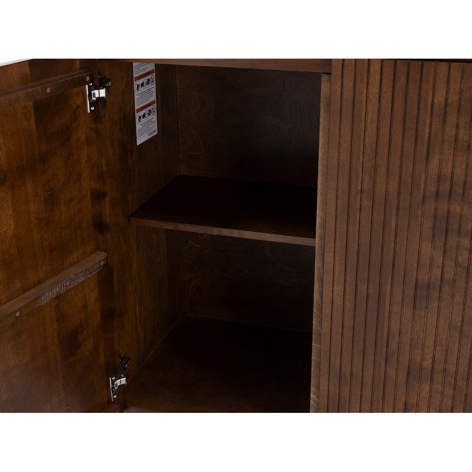 canadel brown buffet server sideboard   