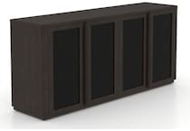canadel brown buffet server sideboard   
