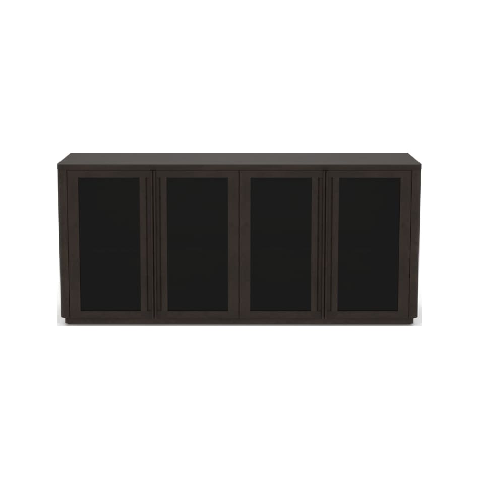 canadel brown buffet server sideboard   