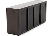 canadel brown buffet server sideboard   