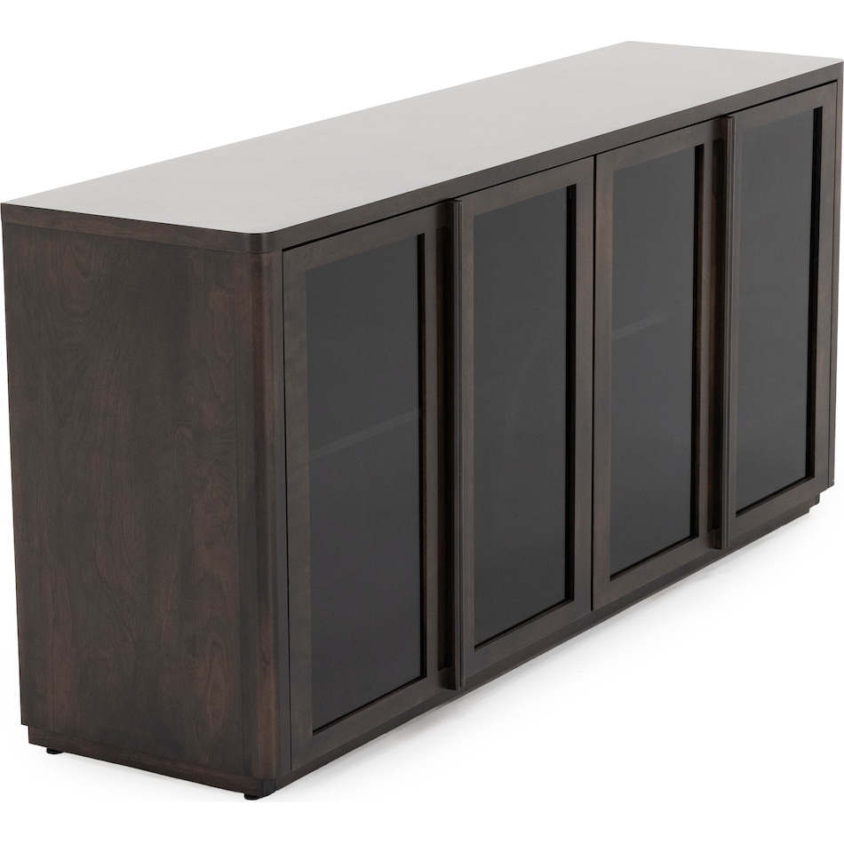 canadel brown buffet server sideboard   