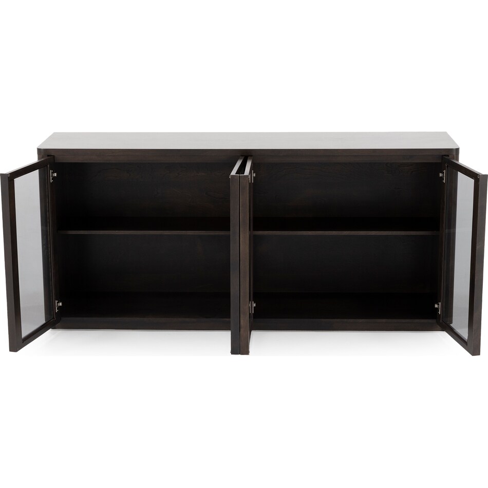 canadel brown buffet server sideboard   