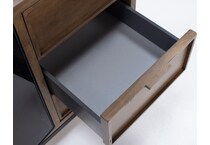canadel brown buffet server sideboard   