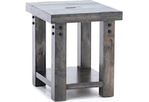 canadel brown chairside table lft  
