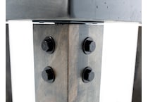 canadel brown chairside table lft  