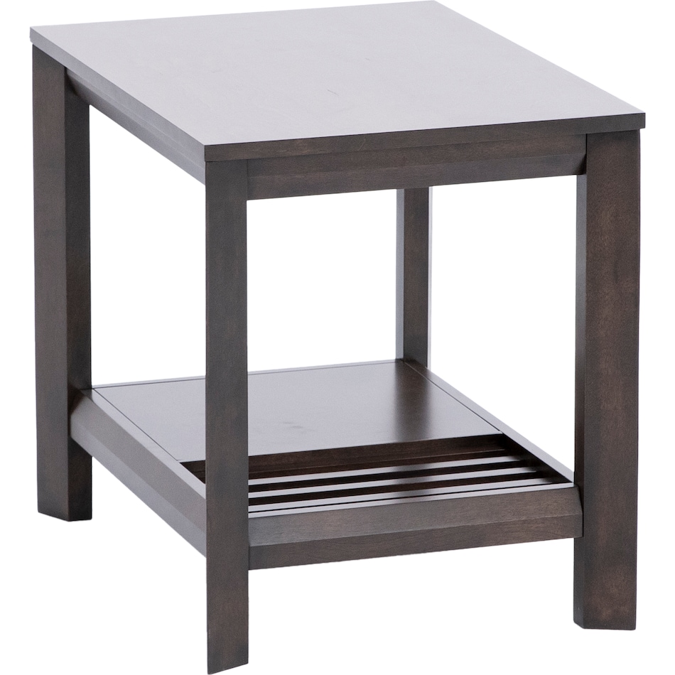 canadel brown end table fus  