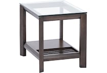 canadel brown end table fus  