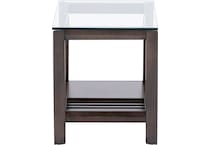 canadel brown end table fus  