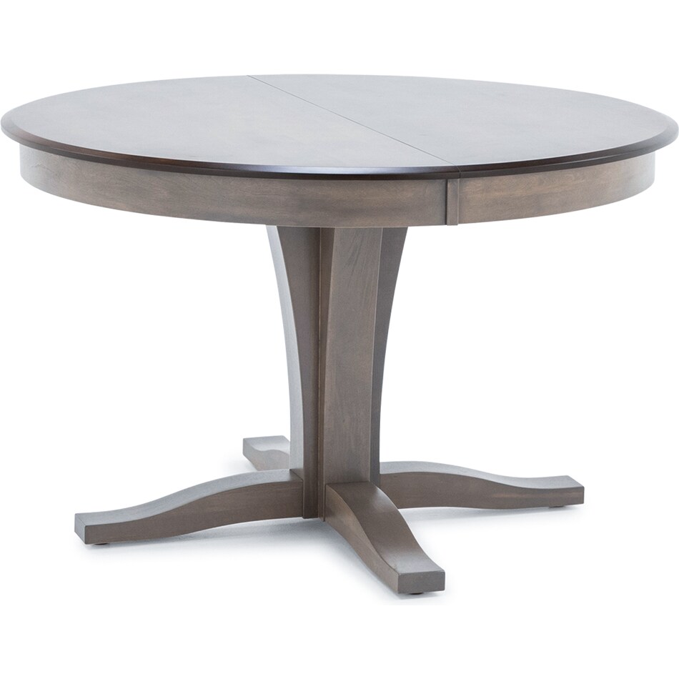 canadel brown standard height round oval pk  