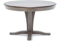canadel brown standard height round oval pk  