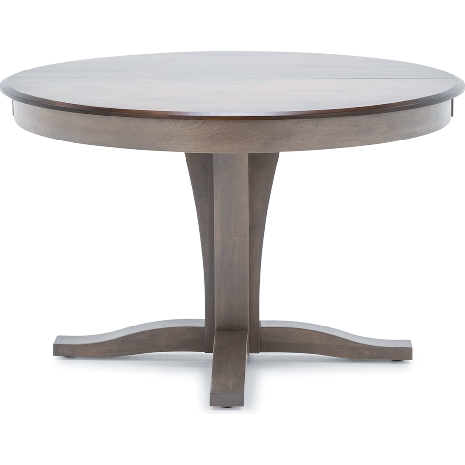 canadel brown standard height round oval pk  
