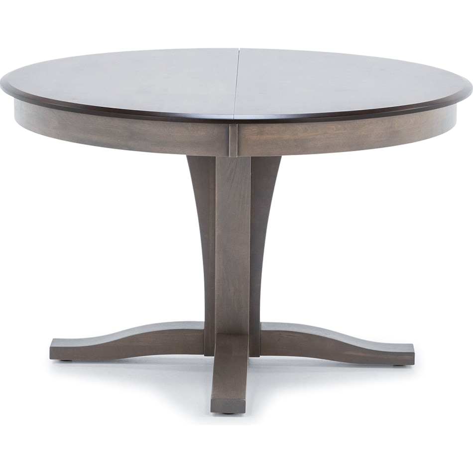 canadel brown standard height round oval pk  