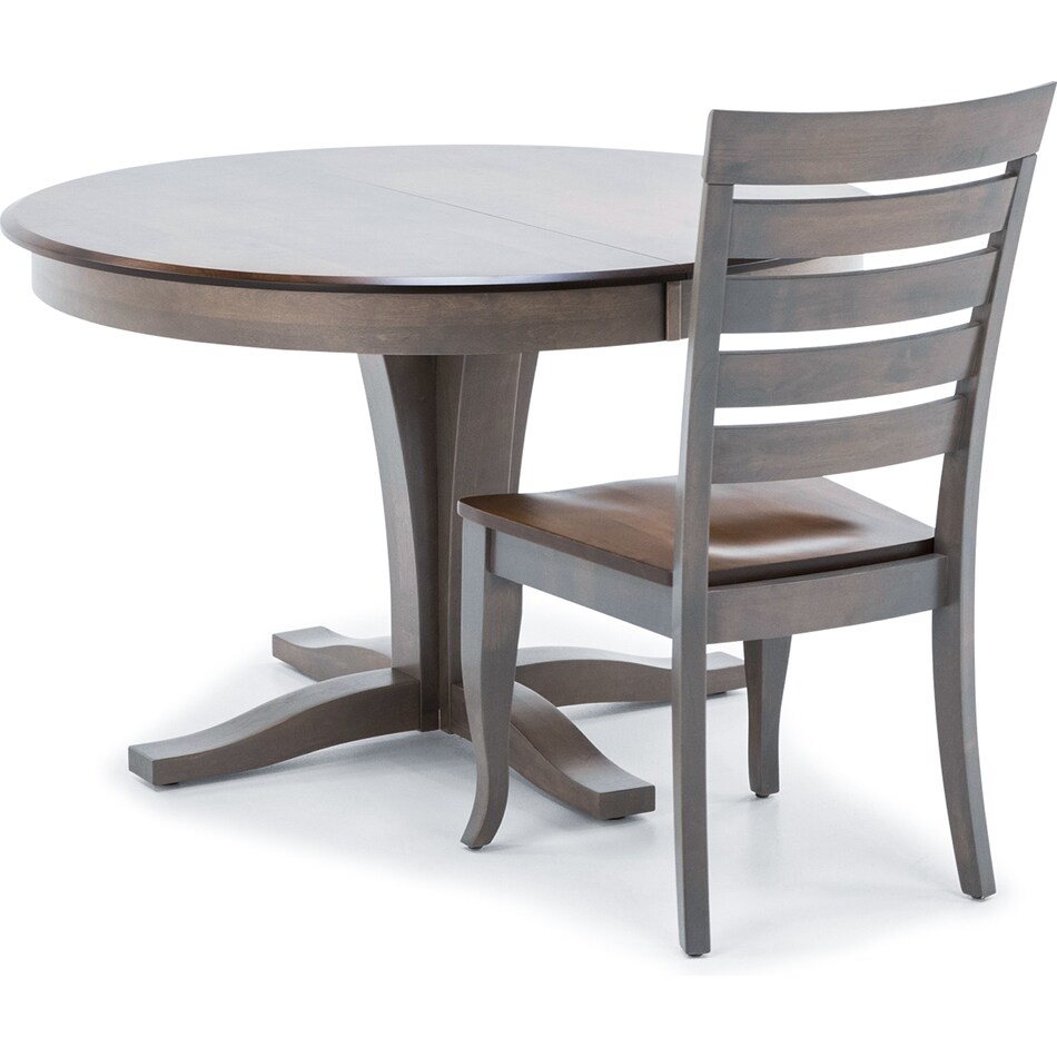canadel brown standard height round oval pk  