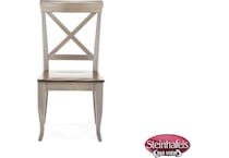 canadel brown standard height side chair  image   