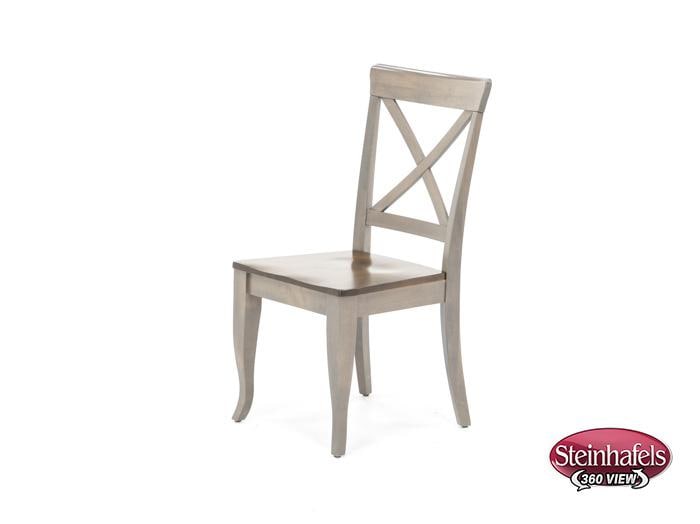canadel brown standard height side chair  image   