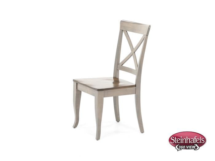 canadel brown standard height side chair  image   