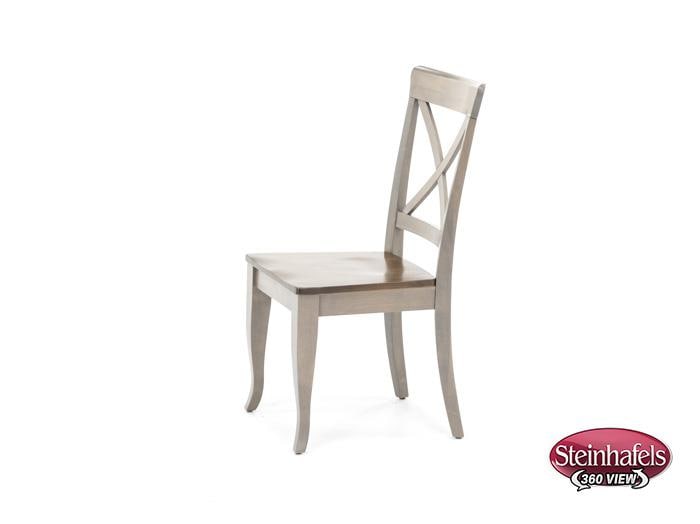 canadel brown standard height side chair  image   