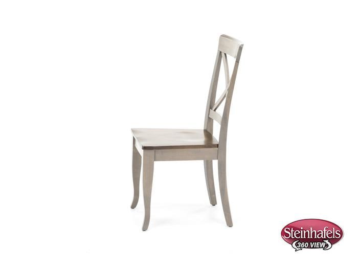 canadel brown standard height side chair  image   