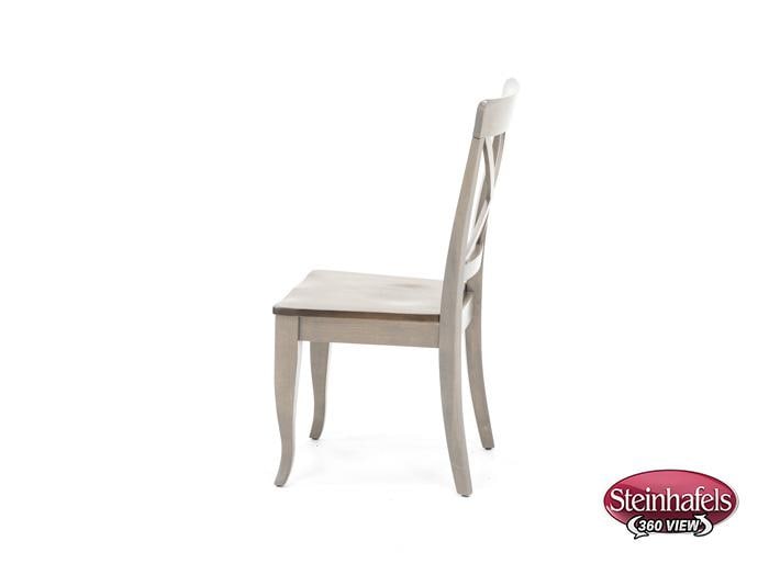 canadel brown standard height side chair  image   