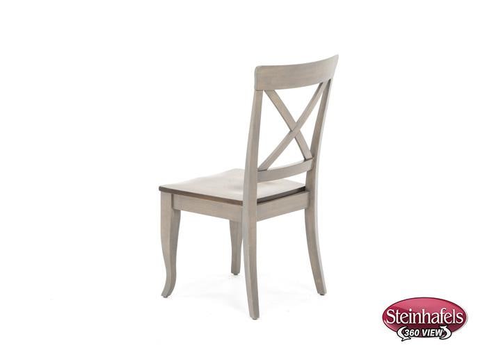 canadel brown standard height side chair  image   