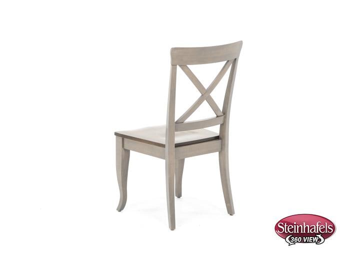 canadel brown standard height side chair  image   