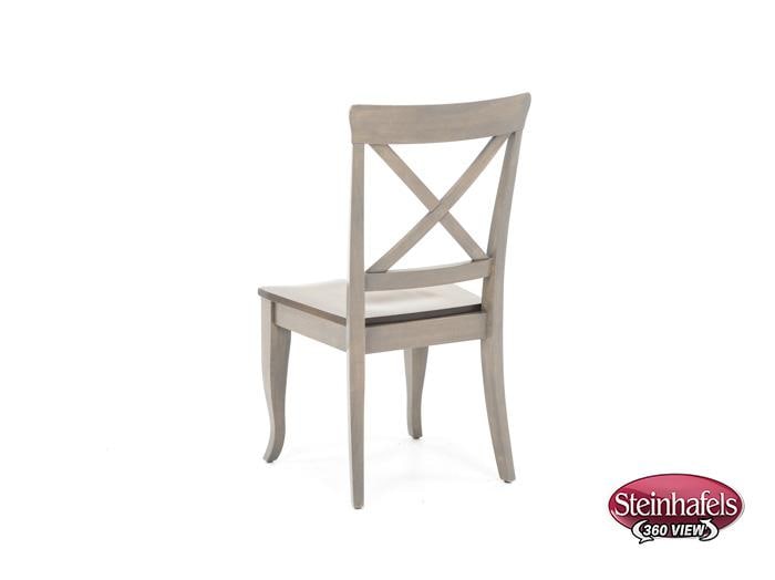 canadel brown standard height side chair  image   