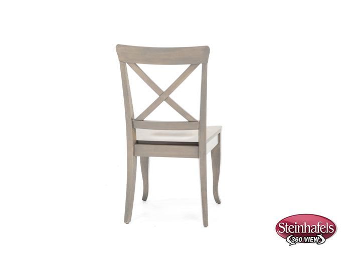 canadel brown standard height side chair  image   