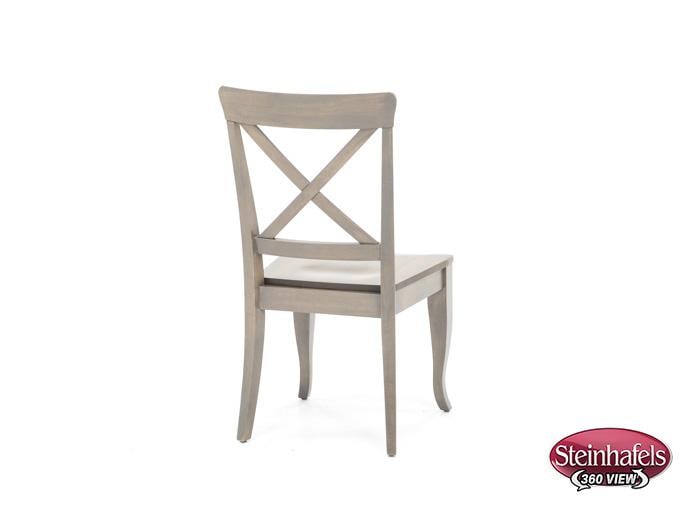 canadel brown standard height side chair  image   