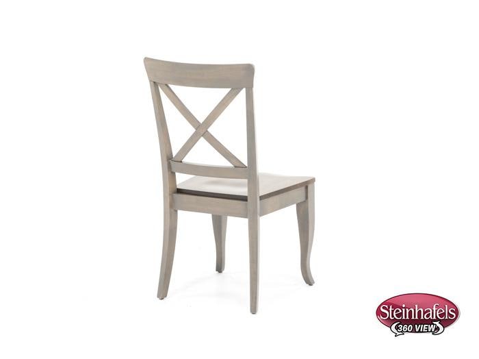 canadel brown standard height side chair  image   