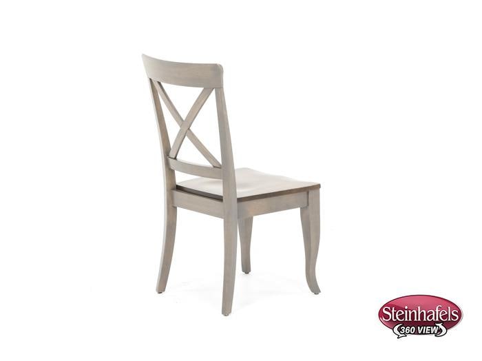canadel brown standard height side chair  image   