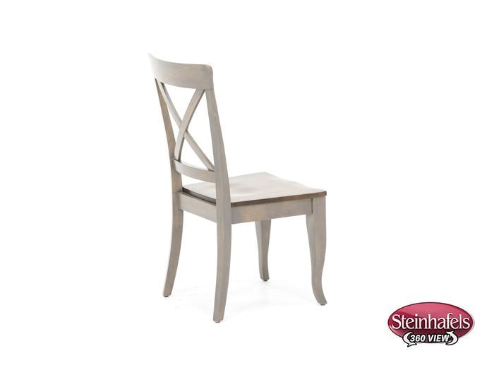 canadel brown standard height side chair  image   