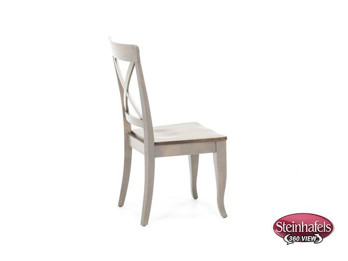 canadel brown standard height side chair  image   