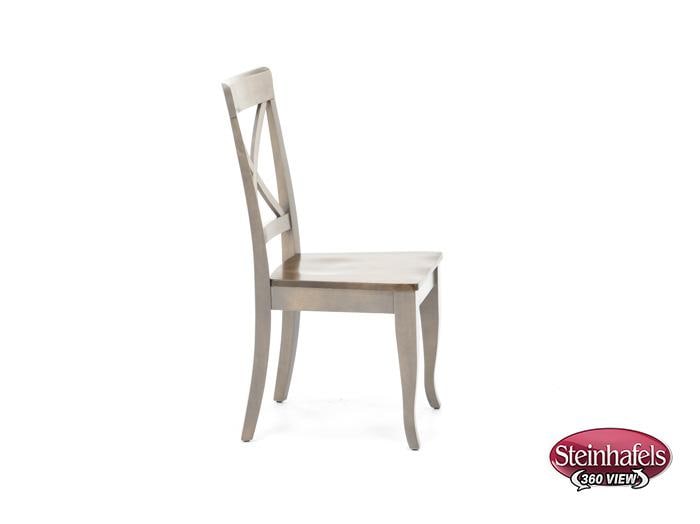 canadel brown standard height side chair  image   
