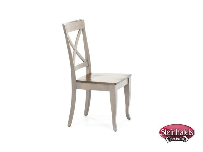 canadel brown standard height side chair  image   
