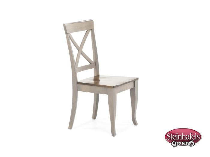 canadel brown standard height side chair  image   