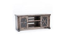 canadel distressed console   
