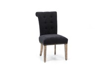 canadel distressed standard height side chair   