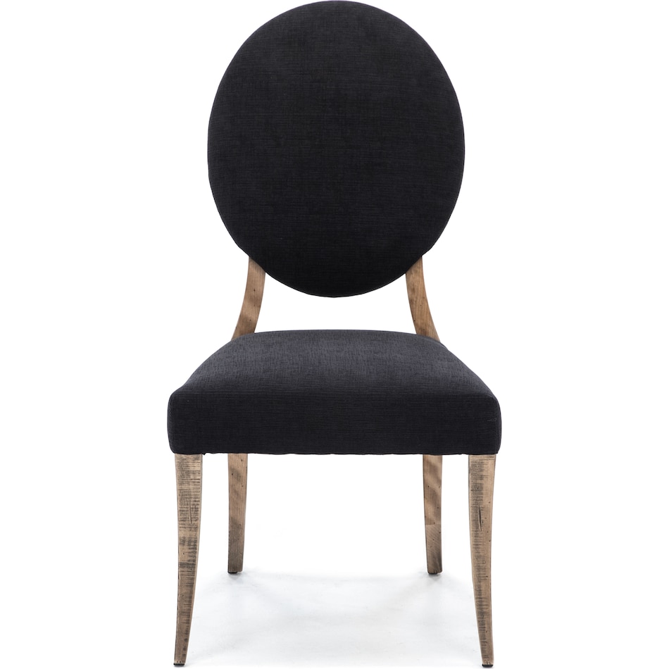 canadel distressed standard height side chair   