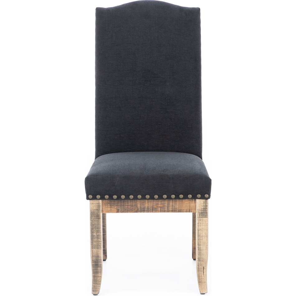 canadel distressed standard height side chair   