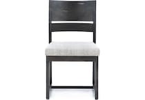 canadel distressed standard height side chair   